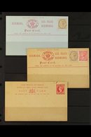 POSTAL STATIONERY 1880-1903 QV CARD, WRAPPER & CUT-OUT USED & UNUSED COLLECTION That Includes An All Different Range Wit - Bermudes