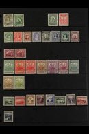 1897-1947 FINE MINT COLLECTION On Leaves, Includes 1897-1918 1c Blue-green, 1911-16 Set (ex 4c & 8c) Incl 15c (x2), 1919 - Sonstige & Ohne Zuordnung