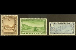 1931 Wmk Air Set, SG 195/97, Fine Mint (3 Stamps) For More Images, Please Visit Http://www.sandafayre.com/itemdetails.as - Altri & Non Classificati