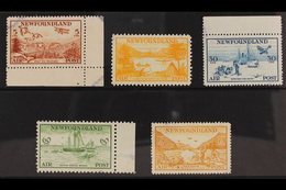 1933 AIR Pictorial Set, SG 230/34, Used With Light Indistinct Cancels, Cat £325 (5 Stamps) For More Images, Please Visit - Andere & Zonder Classificatie