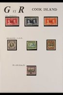1937-49 FINE MINT COLLECTION Includes 1938 1s, 2s And 3s Set, 1944-46 Complete Set, 1949 Complete Set, Etc. (33 Stamps)  - Cookeilanden