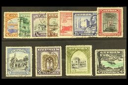 1934 Complete Pictorial Set, SG 133/143, Good Used. (11 Stamps) For More Images, Please Visit Http://www.sandafayre.com/ - Sonstige & Ohne Zuordnung