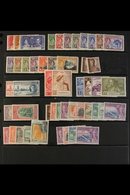 1937-51 FINE MINT KGVI COLLECTION Basically Complete SG 96/138. (49 Stamps) For More Images, Please Visit Http://www.san - Dominica (...-1978)