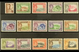 1938-47 Pictorial Definitive Set, SG 99/109a, Never Hinged Mint (15 Stamps) For More Images, Please Visit Http://www.san - Dominique (...-1978)