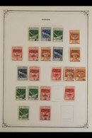 1918-1924 INTERESTING MINT COLLECTION Presented On Pages, Includes 1918-19 Overprints With Twenty One Different Blocks O - Fiume