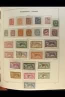 1900-1959 COMPREHENSIVE MINT COLLECTION Just A Handful Of Spaces Seen On These Printed Pages, "Blanc" & "Mouchon" Types  - Otros & Sin Clasificación