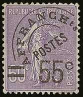 PRECANCELS (PREOBLITERES) 1922-47 55c On 60c Violet, Yvert 47, Never Hinged Mint For More Images, Please Visit Http://ww - Sonstige & Ohne Zuordnung