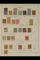 MADAGASCAR 1895-1935 CLEAN AND ATTRACTIVE COLLECTION On Printed Pages, Plus Further Stamps On A Stockleaf Awaiting Sorti - Autres & Non Classés