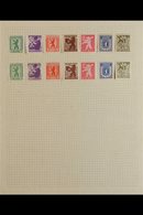 RUSSIAN ZONE 1945-1949. An Attractive & Fresh MINT COLLECTION Presented On Album Pages, Includes Berlin & Brandenburg 19 - Sonstige & Ohne Zuordnung