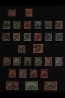 GERMAN EAST AFRICA 1890-1919 FINE USED COLLECTION Presented On Stock Pages That Includes 1890 2m "Internal Service" Carm - Autres & Non Classés