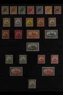 GERMAN NEW GUINEA 1897-1918 FINE MINT COLLECTION Presented On A Stock Page Taht Includes The 1897 "Deutsch-Neu-Guinea ov - Andere & Zonder Classificatie