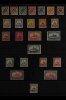 GERMAN NEW GUINEA 1897-1918 FINE MINT COLLECTION Presented On A Stock Page Taht Includes The 1897 "Deutsch-Neu-Guinea ov - Other & Unclassified