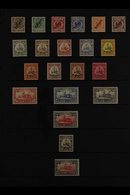 MARIANAS ISLANDS 1900-1919 FINE MINT COLLECTION Presented On A Stock Page That Includes The 1900 "Marianen" 56° Overprin - Autres & Non Classés
