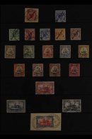 MARSHALL ISLANDS 1899-1919 USED COLLECTION Presented On A Stock Page That Includes 1899 "Marschall Inseln" Overprinted 1 - Andere & Zonder Classificatie