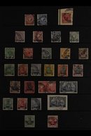 POST OFFICES IN TURKEY 1880-1908 FINE USED COLLECTION Presented On Stock Pages That Includes 1880 Imperial Eagle 10pf &  - Altri & Non Classificati