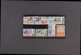 1960-62 Definitives Complete Set, SG 160/73, Never Hinged Mint. (14 Stamps) For More Images, Please Visit Http://www.san - Gibilterra
