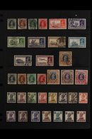 JIND 1937-43 KGVI FINE USED COLLECTION Presented On A Stock Page That Includes 1937-8 Overprinted Definitives Set To 1r, - Other & Unclassified