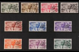 CYRENAICA 1934 AIR Rome-Mogadiscio Flight Complete Set (Sass. S. 30, SG 126/35), Very Fine Used. (10 Stamps) For More Im - Altri & Non Classificati