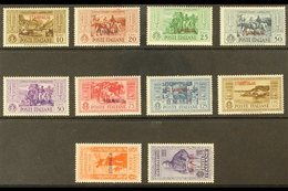 STAMPALIA 1932 Garibaldi "STAMPALIA" Overprints Complete Set (SG 89/98 M, Sassone 17/26), Never Hinged Mint (20c & 1.25L - Other & Unclassified