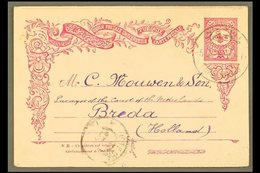 TRIPOLI (LIBYA) 1905 (March) 20pa Postal Card To Holland, With Good Clear Bilingual Tripoli Cds. Du Vachat Photo Certifi - Otros & Sin Clasificación