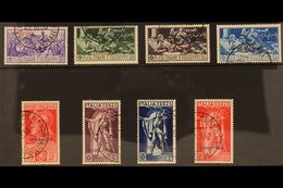 TRIPOLITANIA 1930 Ferrucci (Postage & Air) Complete Set (Sass. S. 17a, SG 86/93), Very Fine Used. (8 Stamps) For More Im - Otros & Sin Clasificación
