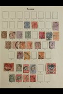 1870-1935 INTERESTING USED COLLECTION Presented On Busy "Imperial" Album Pages With QV Seen To 2s & 5s, KGV Defins To 6d - Giamaica (...-1961)