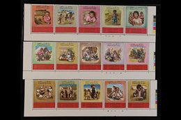 1969 'Tragedy Of The Refugees' And 'Tragedy In The Holy Lands' Complete Sets, SG 853/82 & 883/912, Superb Never Hinged M - Jordanien