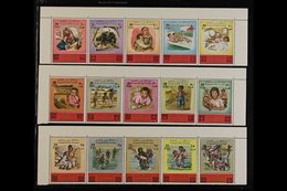 1976 Surcharges On 'Tragedy Of The Refugees' And 'Tragedy In The Holy Lands' Complete Sets, SG 1137/66 & 1167/96, Superb - Jordan