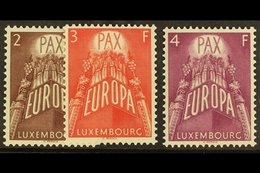 1957 Europa Set Complete, Mi 572/4, Very Fine NHM. (3 Stamps) For More Images, Please Visit Http://www.sandafayre.com/it - Altri & Non Classificati