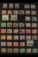 FEDERATED MALAY STATES 1900-1934 ALL DIFFERENT USED COLLECTION With 1900 (Negri Sembilan Overprinted) 1c, 2c And 3c; 190 - Andere & Zonder Classificatie