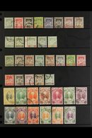 KELANTAN 1911-1965 ATTRACTIVE FINE USED COLLECTION On Stock Pages, All Different, Includes 1911-15 Set, 1921-28 Set, 193 - Andere & Zonder Classificatie