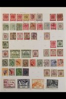 PERAK 1884-1986 MINT & USED COLLECTION On Leaves, Includes 1884-91 Opts (x3) Mint, 1886 1c On 2c (SG 26) Unused, 1891 1c - Andere & Zonder Classificatie