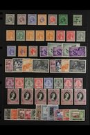 PERAK 1935-1968 VERY FINE MINT (much Never Hinged) Accumulation On Stockleaves. With 1935-37 Range To 50c, 1938-41 Range - Other & Unclassified