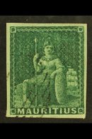 1858 (4d) Green, SG 27, Superb Used With Wide Even Margins Lovely Rich Color And Light Cancel. A Gem! For More Images, P - Maurice (...-1967)