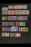 SPANISH 1907-56 FINE MINT COLLECTION Incl. 1914-26 Set To 1p On 10d, 6p On 5s, Bradbury Both 3p On 2s6d Shades, 1935 Jub - Andere & Zonder Classificatie