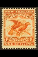 1907-08 1s Orange-red, Small Die, Perf 14 X 15, SG 385, Fine Mint. For More Images, Please Visit Http://www.sandafayre.c - Autres & Non Classés