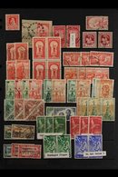 1929-94 HEALTH STAMPS A Fine Used, Lightly Duplicated Range With Many Complete Set Presented On A Series Of Stock Pages. - Andere & Zonder Classificatie