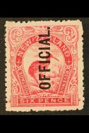 OFFICIAL 1907-11 6d Bright Carmine-pink, SG O64, Very Fine Mint. For More Images, Please Visit Http://www.sandafayre.com - Other & Unclassified