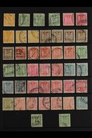 POSTAL FISCALS 1931-1984 USED ACCUMULATION Presented On A Stock Page With A Good Range Of Values To 25s (Cat £800) With  - Otros & Sin Clasificación