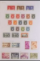 1937-61 FINE MINT COLLECTION OF SETS Presented On Sleeved Album Pages & Includes A Complete KGVI "Basic" Collection (SG  - Nigeria (...-1960)