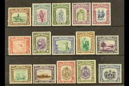 1939 Pictorial Set Complete, SG 303/317, Fresh Mint. $5 Couple Pulled Perfs Otherwise Very Fine. Scarce Set (SG £1300) ( - Nordborneo (...-1963)