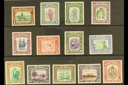 1939 Pictorial Definitive Set Complete To $1, SG 303/315, Mint, Mostly Fine Including The Good $1 Value. (13 Stamps) For - Borneo Septentrional (...-1963)