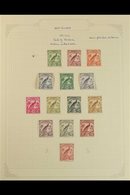 1925-1937 FINE MINT COLLECTION On Leaves, ALL DIFFERENT, Includes 1925-27 Vals To 4d & 1s, 1931 Bird Of Paradise Set To  - Papoea-Nieuw-Guinea