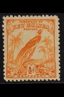 1932-34 ½d Bird Of Paradise Redrawn Without Overprint (see Note After SG 189), Fine Mint, Fresh. This Value Was Not Issu - Papua Nuova Guinea