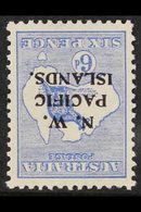 N.W.P.I. 1915-16 6d Ultramarine Roo, Watermark Inverted SG 78w, Very Fine Mint. For More Images, Please Visit Http://www - Papoea-Nieuw-Guinea
