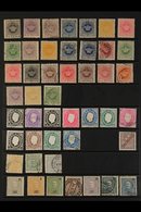 ST THOMAS & PRINCE ISLANDS 1870-1926 Mint And Used Collection On Printed Pages, Plus Many Additional Stamps On Stockleav - Altri & Non Classificati