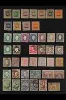 TIMOR 1885-1925 Old-time Mint And Used Collection On Printed Pages, Plus Additional Stamps On Stockleaves Awaiting Sorti - Autres & Non Classés