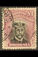 1922-24 £1 Black & Magenta Admiral Die III Perf 14, SG 311, Cleaned And With Forged "ENKELDOORN" Cds's, Some Short Perfs - Sonstige & Ohne Zuordnung