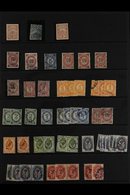 RUSSIAN POST OFFICES IN THE TURKISH EMPIRE 1865-1918 Mint (much Never Hinged) And Used Ranges On Stockleaves. Note 1865- - Altri & Non Classificati