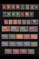 1864-1990s MINT & USED COLLECTION / ACCUMULATION Includes Range Of QV Issues, Few Mint KEVII Stamps, 1912-16 To 3d Mint, - Isola Di Sant'Elena